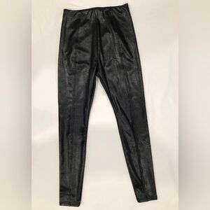Black Women’s AFRM Talise Faux Leather Leggings in Size Small